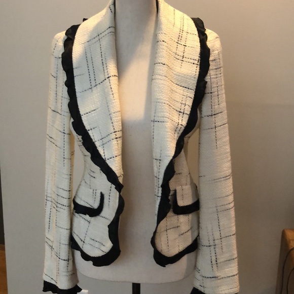 Silk trim blazer 4 | KENNETH COLE NY Blazer with Black Silk Trim | soft - Picture 11 of 11